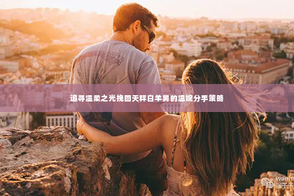 追寻温柔之光挽回天秤白羊男的温婉分手策略